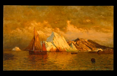 Nahe Mitternacht, Labrador, ca. 1880
